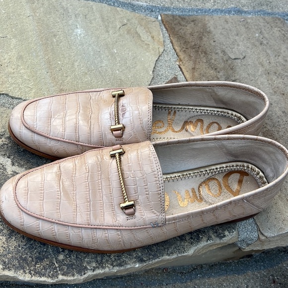 Sam Edelman  lior leather loafer in toasted almond size 7.5 - Picture 12 of 12